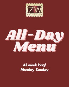 All Day Menu
