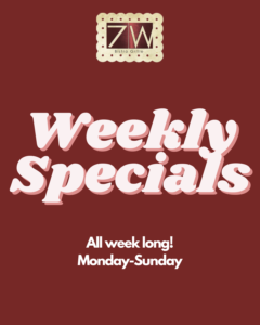 Weekly Specials